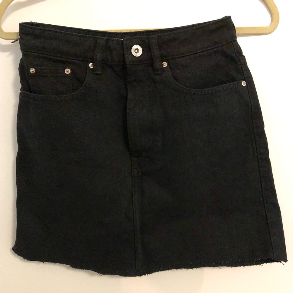 Zara denim skirt